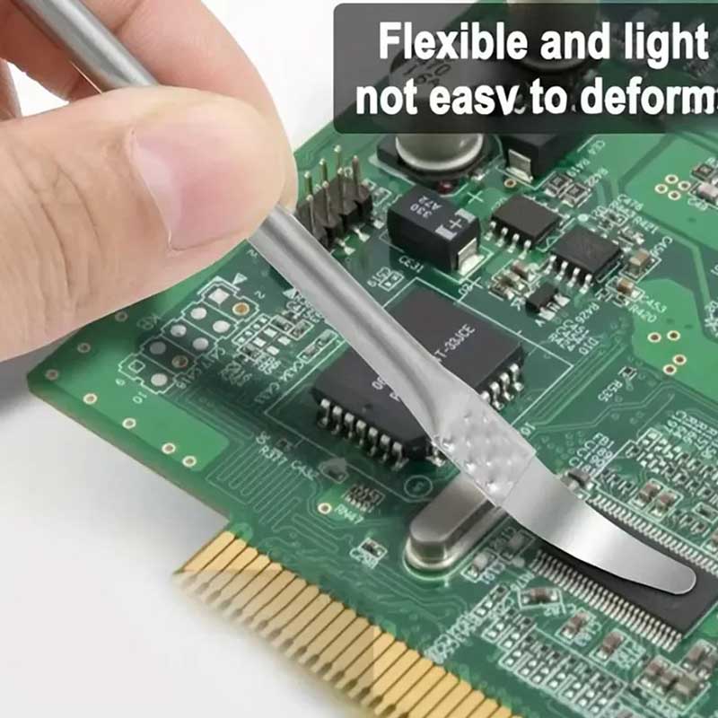 Palanca de eliminación de pegamento de Chip LCD para teléfono móvil 8 en 1, separación de CPU, cuchillo de eliminación de pegamento, Kits de desmontaje de palanca, eliminación de carcasa de reparación