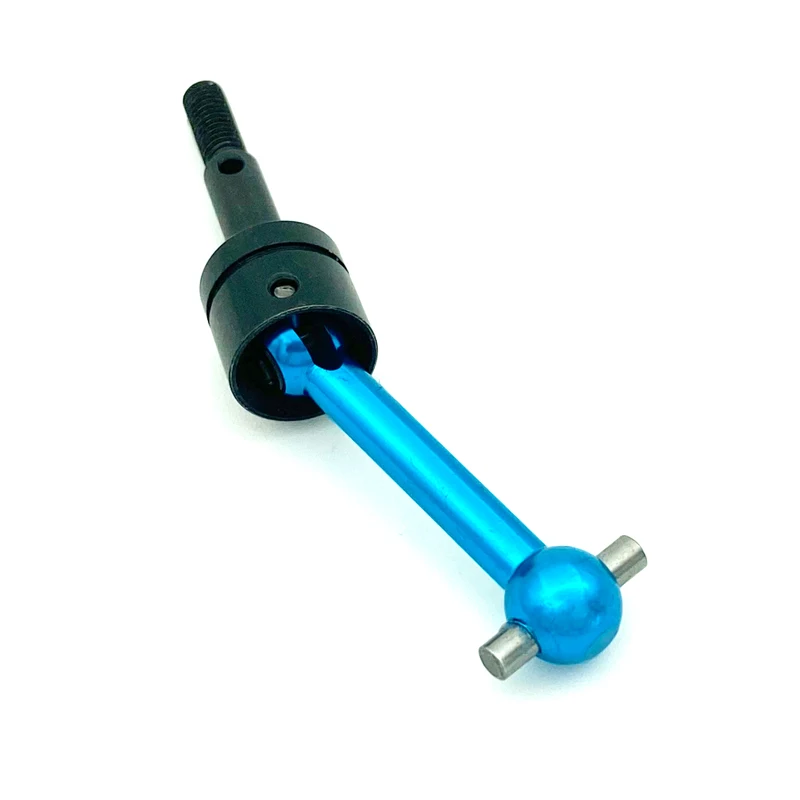 Eje de transmisión Universal de Metal CVD para coche teledirigido, piezas de mejora de coche teledirigido 1/10 Tamiya TT-01 TT01 TT-02 TT02 TA04 53792
