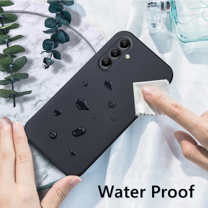 Para Samsung Galaxy A05S Funda Samsung Galaxy A05 A05S A15 A25 A35 A55 5G Funda TPU Fundas a prueba de golpes Funda de silicona líquida