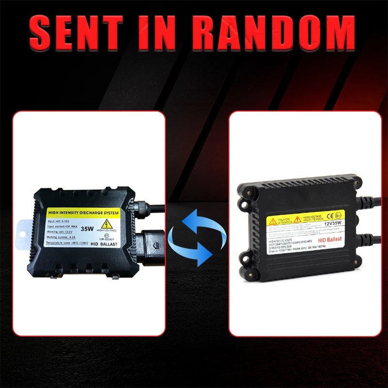 Kit de balasto delgado de xenón H7 35W 55W bombilla de faro de xenón HID 12V H1 H3 H11 h7 kit oculto de xenón 4300k 6000k reemplazar lámpara halógena