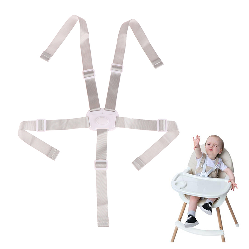 Chaise haute SFP pour bébé, 5 points, ceinture de sécurité universelle pour poussette, accessoires pour chaise haute