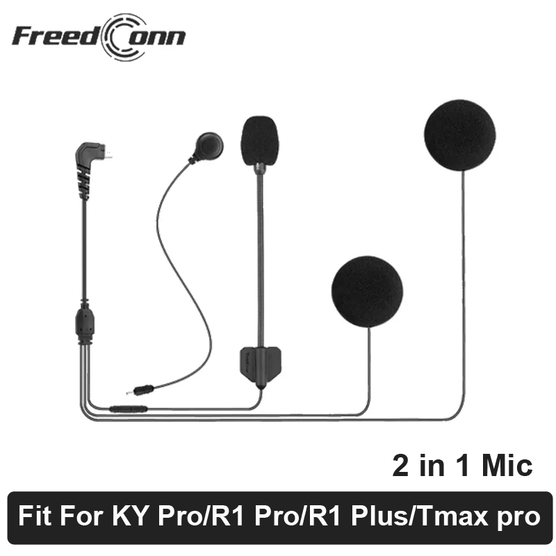 Аксессуары для домофона Freedconn, микрофон 2 в 1, микрофон для KY Pro R1 Pro R1 plus Tmax Pro