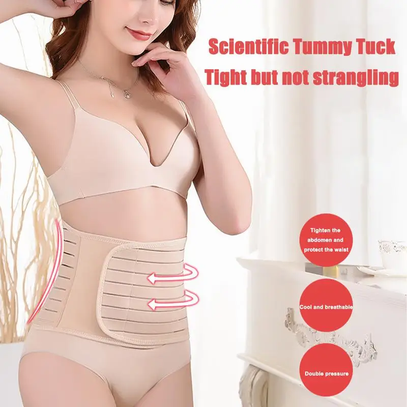 Pós-parto cintura pasta macia pós-parto cinto banda elástica c-seção recuperação barriga banda abdominal pasta para pós-parto