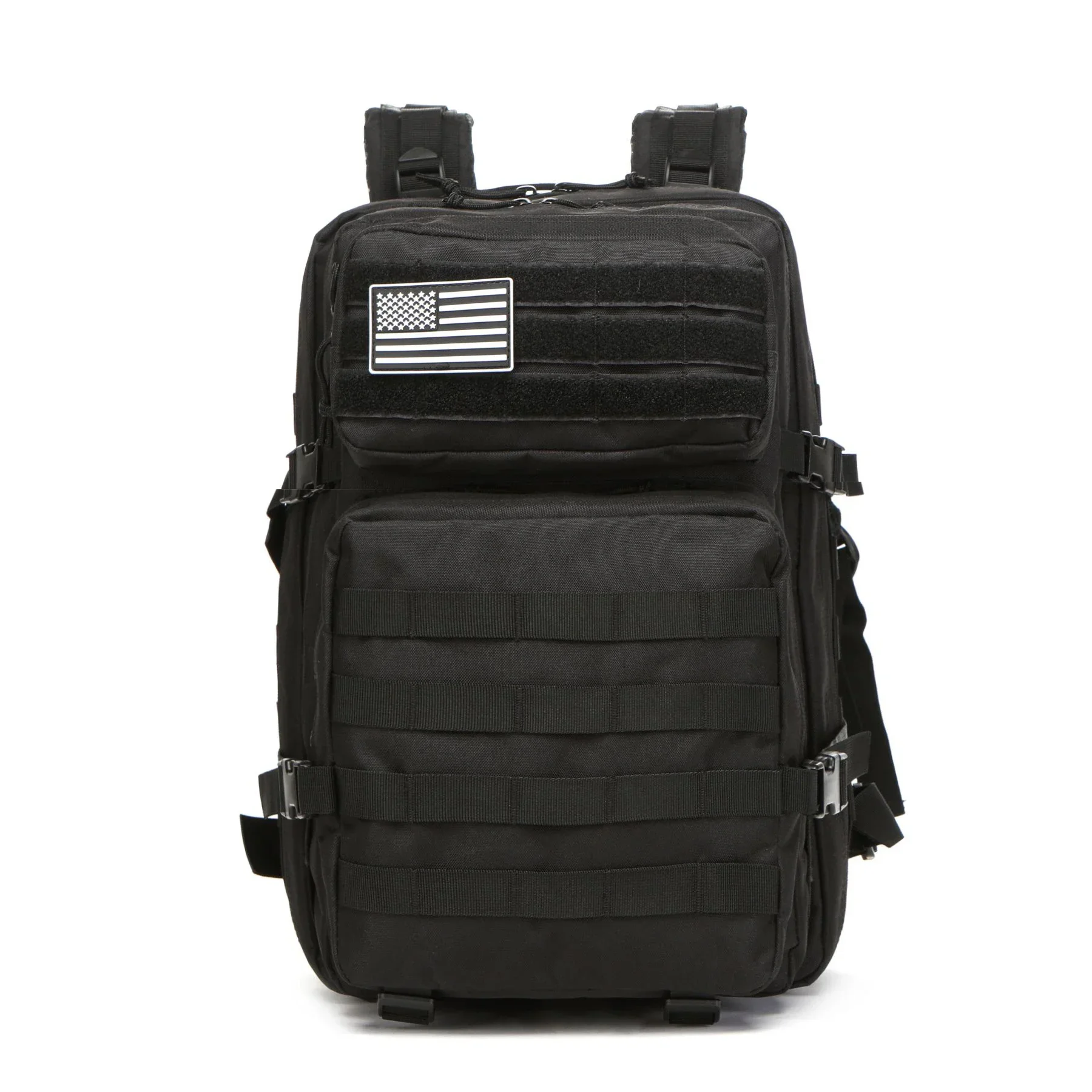 Mochila tática molle 25l/50l, bolsa ao ar livre para caminhadas, acampamento, trekking, caça, pesca, academia