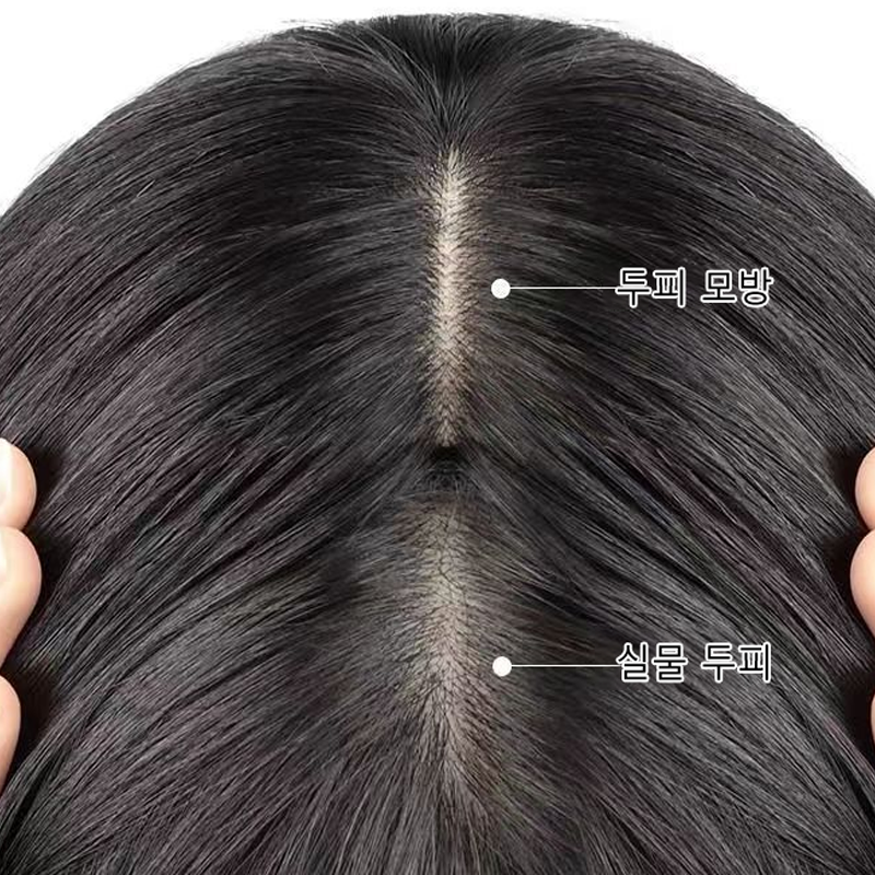 10 インチスイスレース本物の人毛トッパー女性のための無料別れクリップ偽前髪フリンジヘアピース女の子王女のため