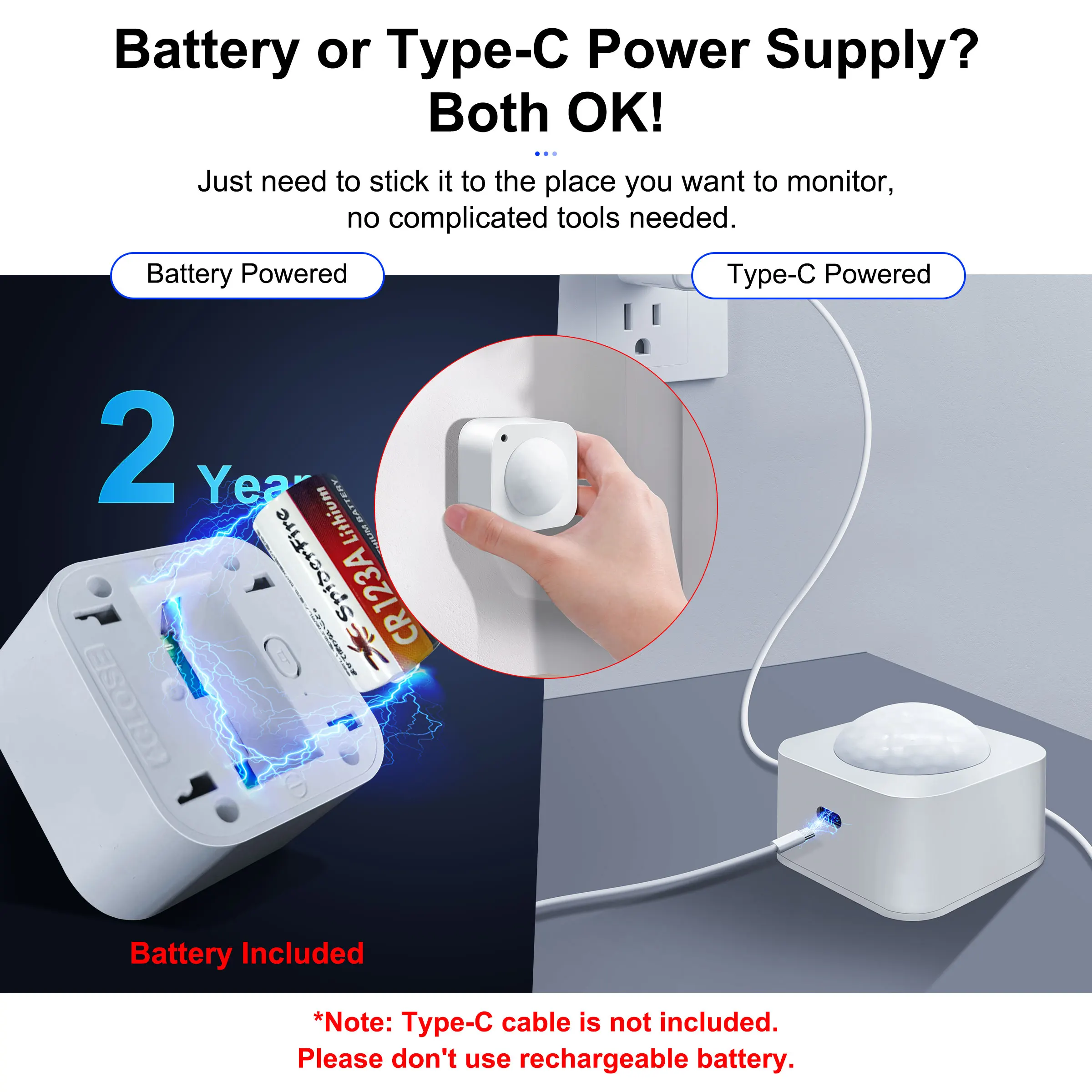 GIRIER Tuya ZigBee PIR Motion Sensor สมาร์ทเครื่องตรวจจับการเคลื่อนไหวของมนุษย์ในตัว Light Sensor สําหรับ Home Security Works Smart Life APP