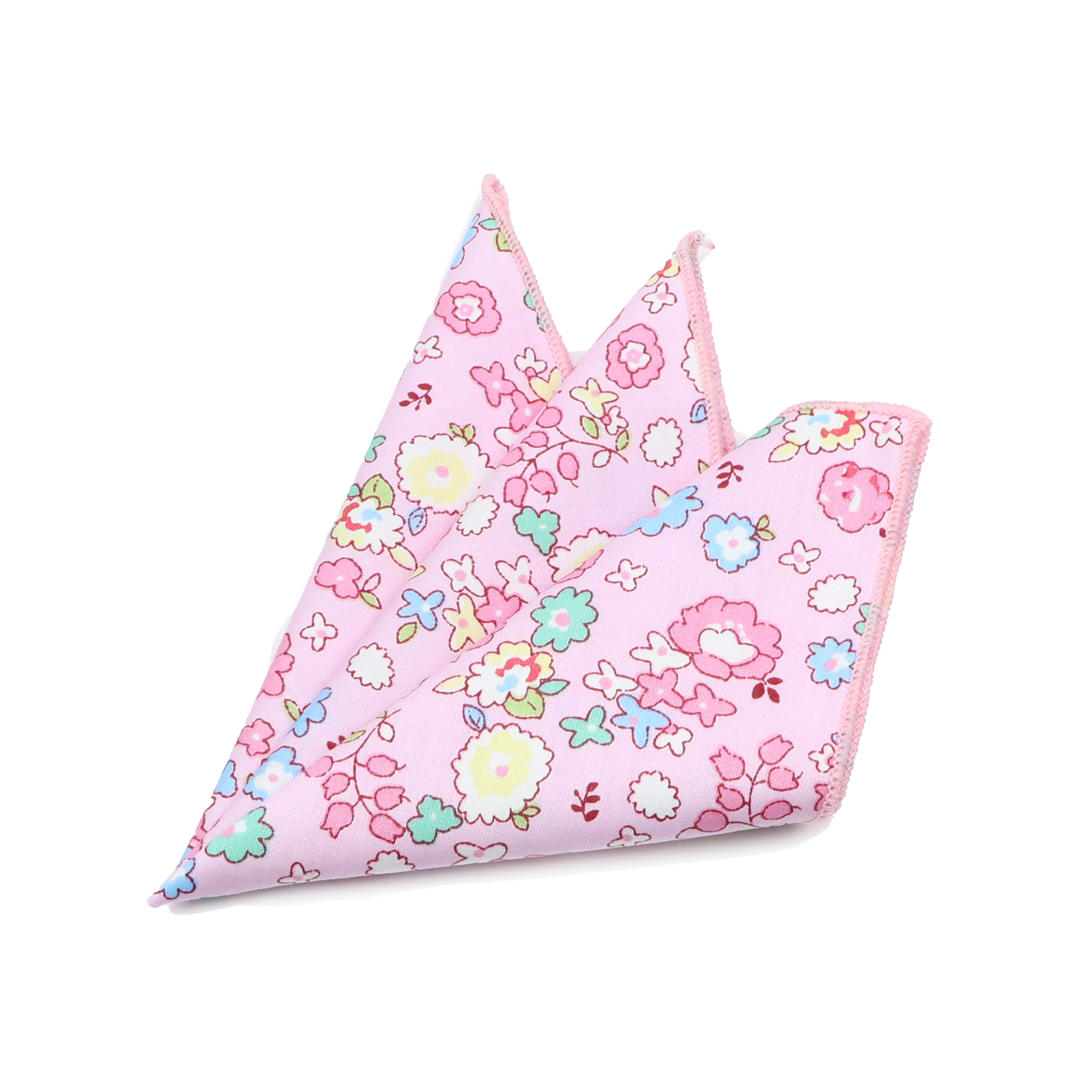 Pañuelo Floral de algodón para mujer y hombre, pañuelo de flores de 25cm de ancho, bolsillo de fiesta informal, regalo cuadrado, esmoquin, pajarita de boda, accesorio