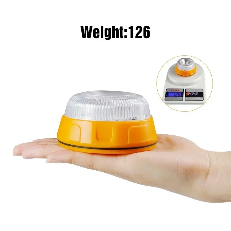 Car Emergency Beacon V16 SOS Light Roadside Safety Help Flashing Lamp Traffic Safety Warning Magnetic Breakdown Work Lamp Sign