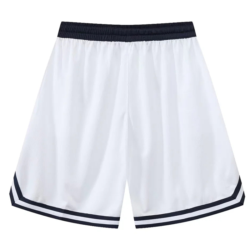 USA Print Basketbalshorts Training Heren Actieve Shorts Losse Zakken Fietsen Oefening Training Hardlopen Gum Sport Onderkleding