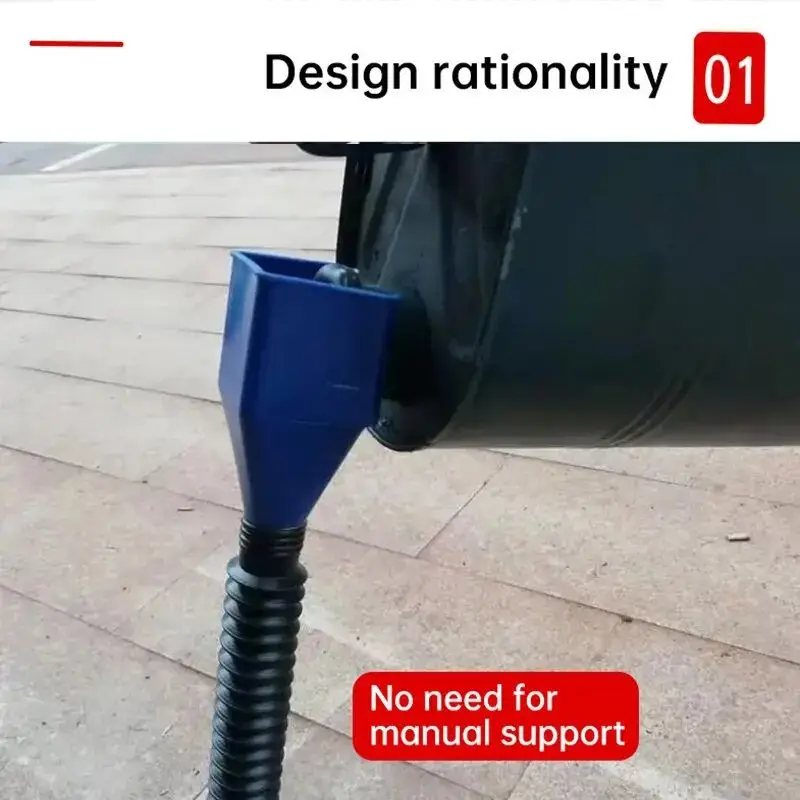 Embudo de aceite de motor de gasolina de repostaje de motocicleta de coche de plástico, herramienta de transporte de filtro, accesorios de embudo de cambio de aceite