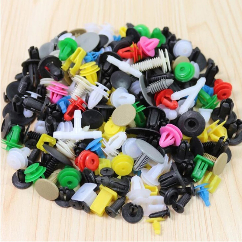 100/50 ชิ้น Universal Hybrid รถกันชนเครื่องยนต์ขยาย Rivet แผงประตู Snap