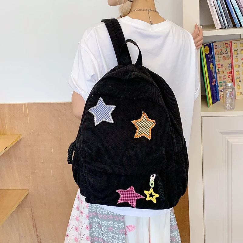 여성 Schoolbag 방수 대용량 학교 배낭 부드러운 지퍼 솔리드 컬러 십대 소녀 캐주얼 데이 팟 가방 학생 공급