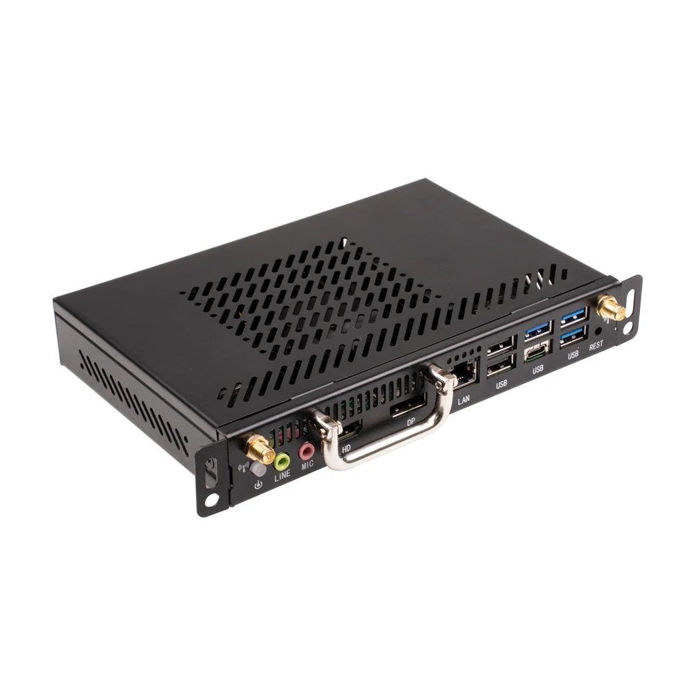 Free Shipping Qotom OPS 12th Alder Lake Processor Default Core i5-1235U 10 Cores Processor For Conference Teach Screen