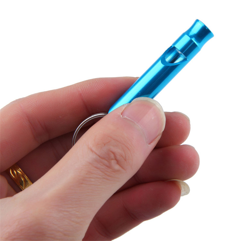 นกหวีดฉุกเฉินอลูมิเนียมอเนกประสงค์สำหรับเดินป่าตั้งแคมป์เครื่องมือกลางแจ้งนกหวีดฝึกหัด1/3/5ชิ้น