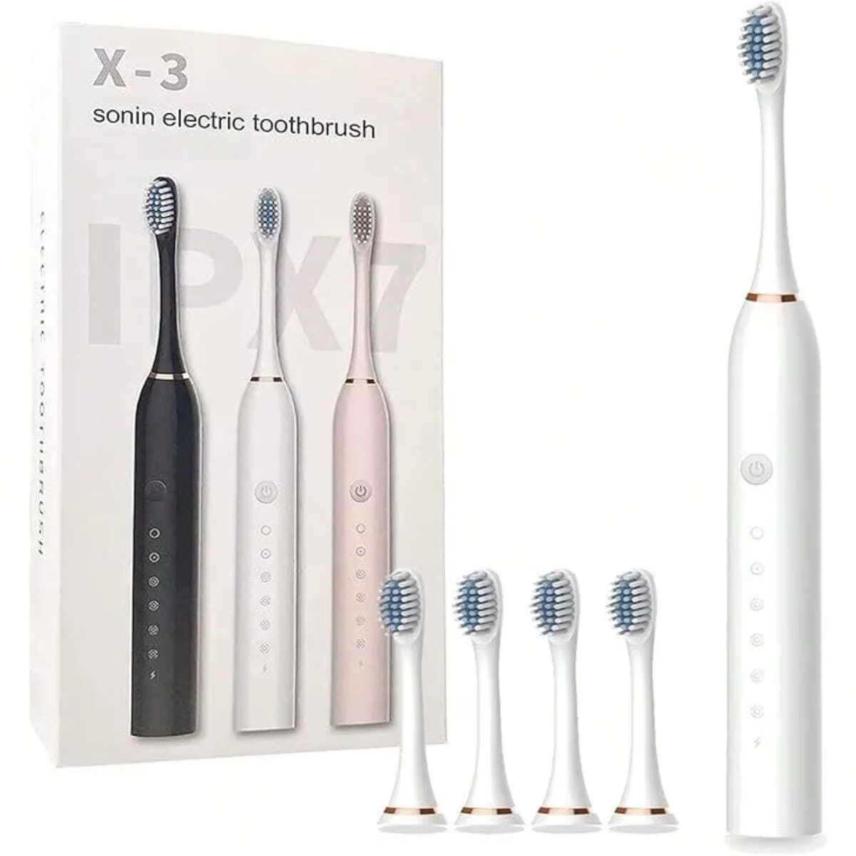 2026 cepillo de dientes eléctrico sónico mejorado IPX7Waterproof cepillo sónico inteligente cepillo de dientes blanqueador ultrasónico para cepillos de dientes