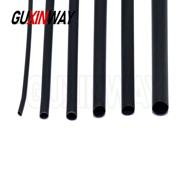 5 Meter Schrumpfschlauch 1 mm 1,5 mm 2 mm 2,5 mm 3 mm 3,5 mm 4 mm 4,5 mm 5 mm schwarze Isolierhülse