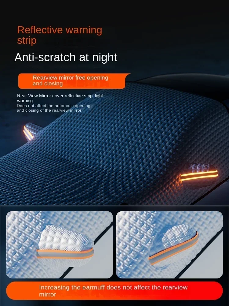 Auto Schnee Schild Abdeckung Magnetische Sonnenschutz Für Frontscheibe Block Abdeckung Winter Autos Außen Abdeckung Zubehör