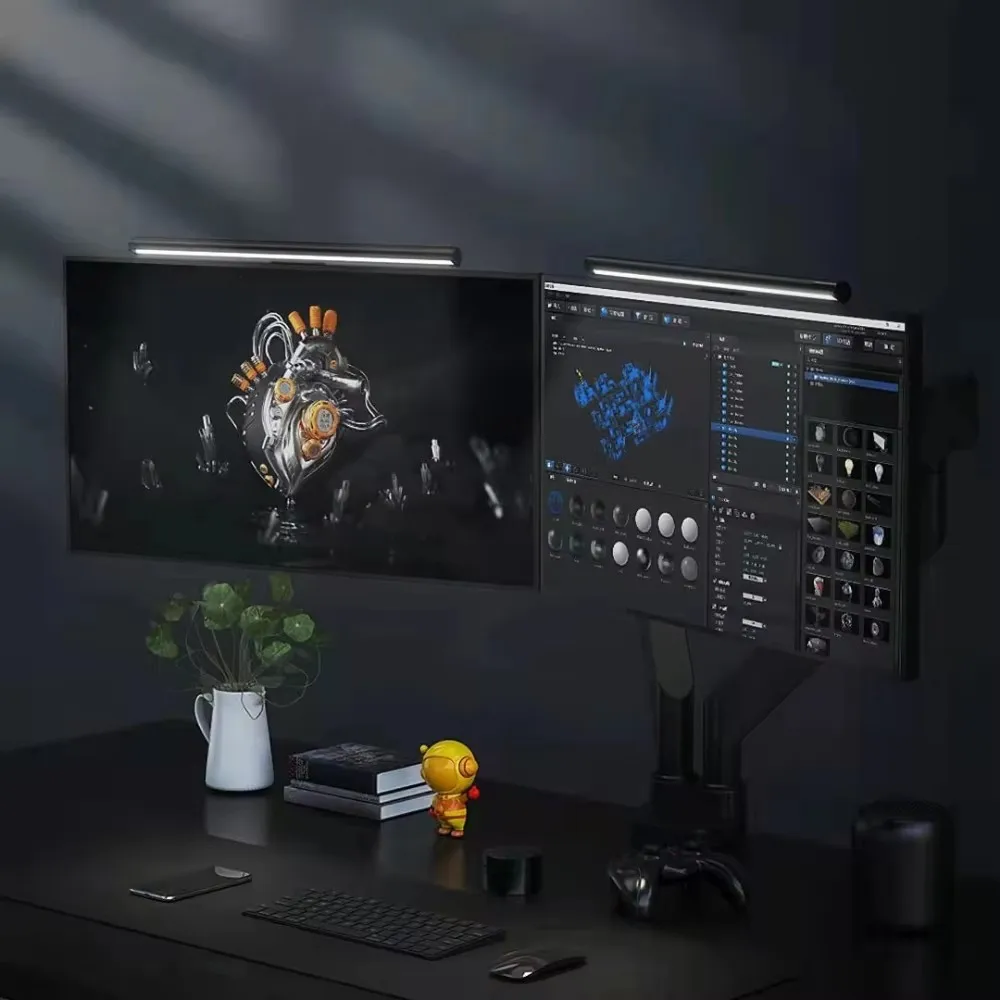 Youpin LYMAX Lampada da scrivania Barra per schermo Display Lampada a sospensione Protezione per gli occhi PC Monitor per computer Barra luminosa Telecomando senza fili