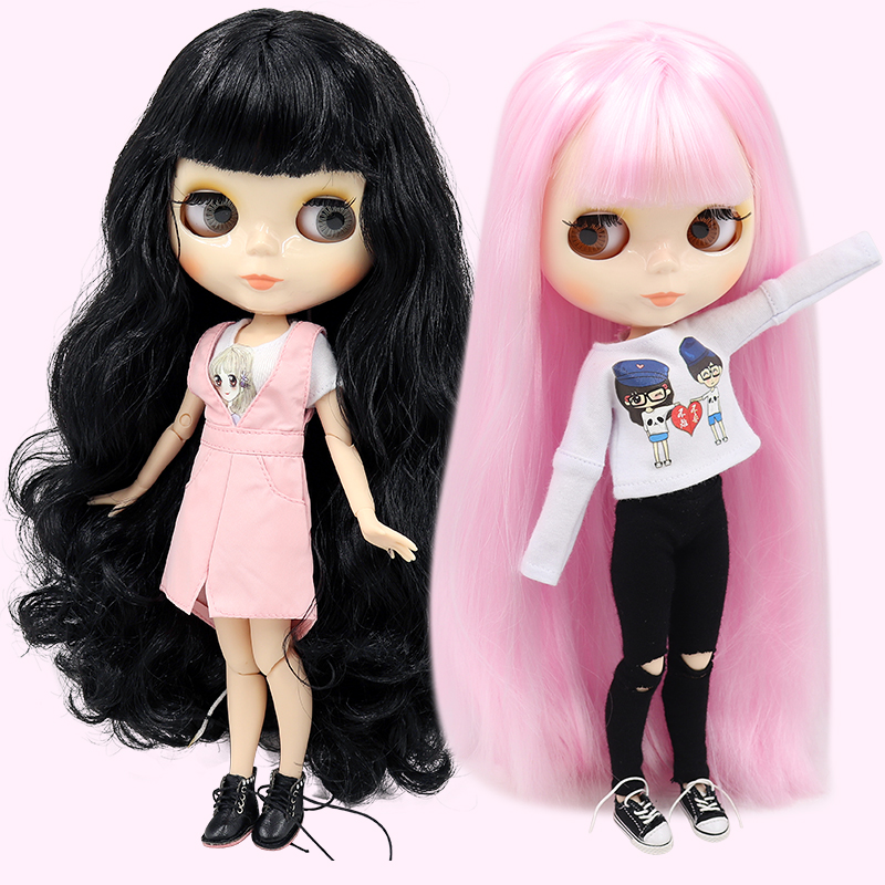 ICY DBS Blyth Puppe 1/6 Bjd Spielzeug Gelenkkörper weiße Haut glänzend & matt Gesicht 30 cm zum Verkauf Sonderpreis Spielzeug Geschenk Anime Puppe