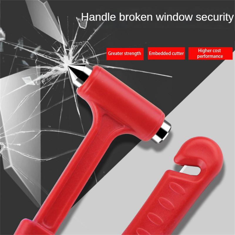 2024 Car Buses Trucks Window Breaking Hammer Emergency Escape Safety Hammer Glass Breaker Seat Belt Cutter Tools