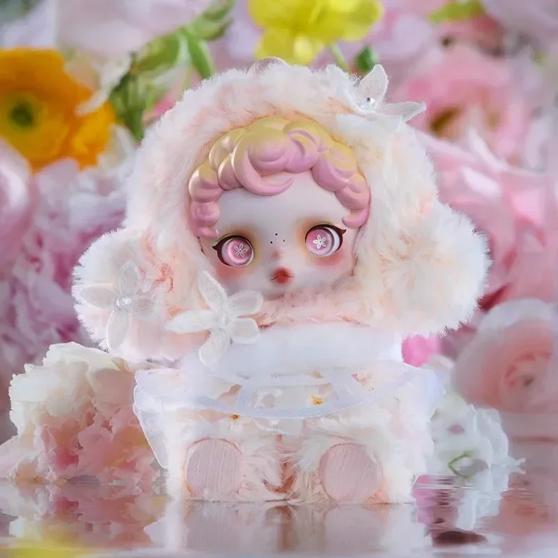 POP MART SKULLPANDA L impressionnisme серии плюшевая кукла слепая коробка игрушки Kawaii аниме фигурка-сюрприз Mystery Box кукла в подарок