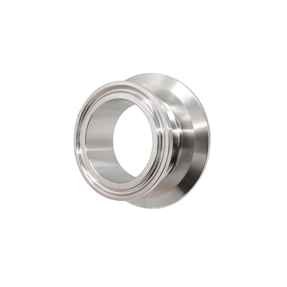 YQBS 2 นิ้ว × 1.5 นิ้วสุขาภิบาล FITTING End CAP Tri CLAMP Ferrul ลดสแตนเลส 304 สุขาภิบาล Concentric Clover