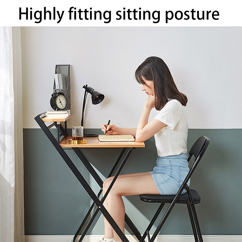 Simple Stool Household Folding Chair Portable Lounge Backrest Computer Chair Training Conference Chair