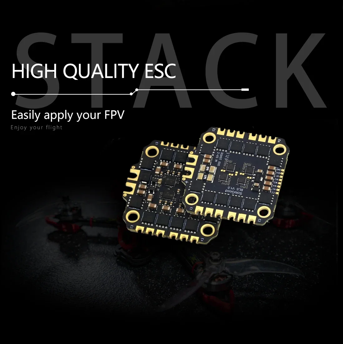 SoloGood F722 Stack ICM42688P F722 Flight Controller BLHELI_S 60A 4in1 ESC 30.5X30.5mm 2-6S for FPV Freestyle Drones Parts