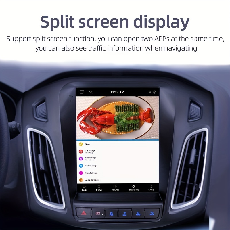 8Core 2 Din Android 12 Car Radio for Ford Focus 3 Mk 3 2011 2012 - 2019 Multimedia Video Player 2Din Carplay Auto Stereo DVD