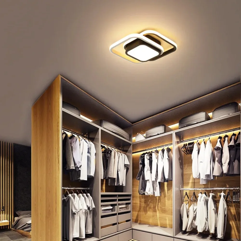 Nueva y moderna decoración inteligente para el hogar, Hotel, sala de estar, accesorios de luces de techo cuadrados Led acrílicos, regalos personalizados