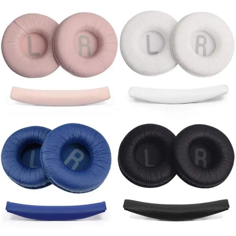 1 conjunto de almofadas para fones de ouvido, substituição de almofadas para fones de ouvido jbl t450bt t500bt tune600 660 510bt