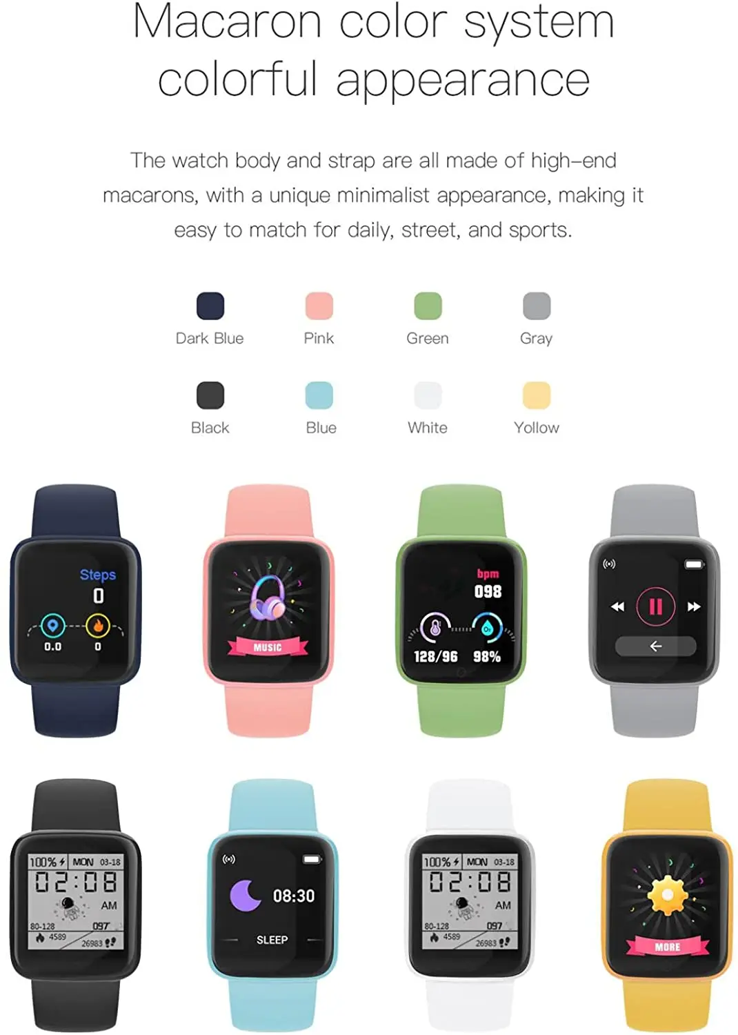子供用腕時計男の子女の子スマートスポーツウォッチメンズデジタル Led 電子腕時計 Bluetooth フィットネス relojes electrónicos