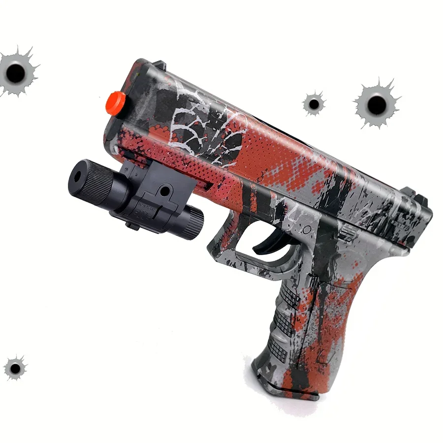 G-17 Giocattoli per pistola Blaster a sfera, Blaster manuale, NO necessario caricare giocattoli da tiro all'aperto, regalo per giochi da cortile