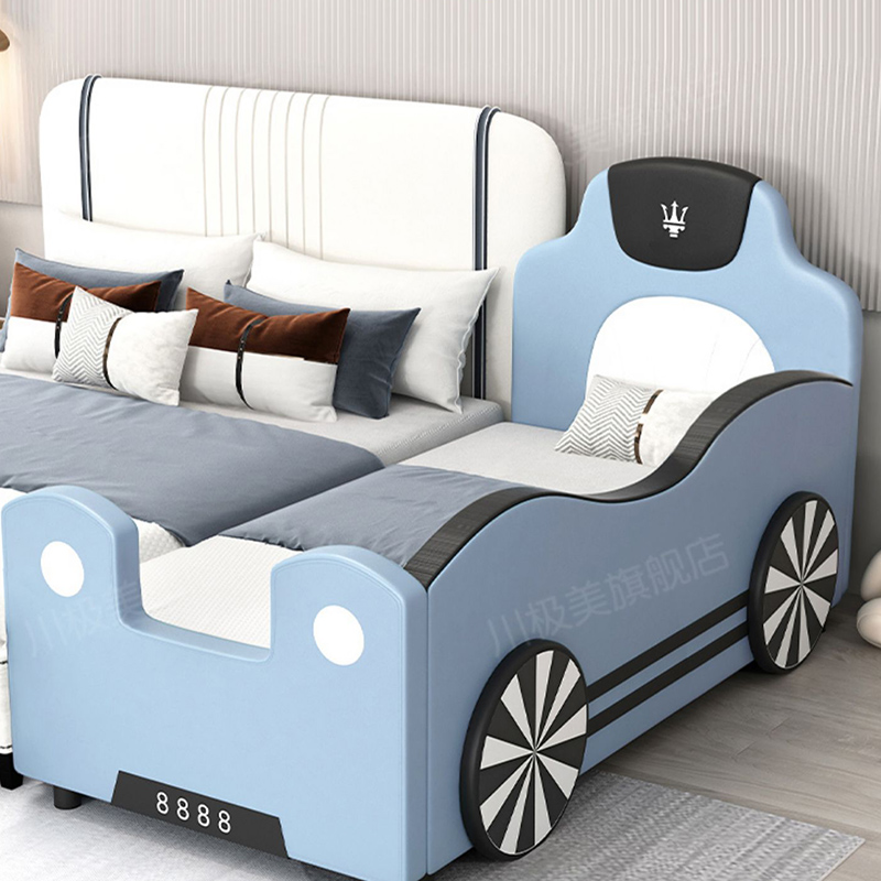 Cama moderna y única para niños, mueble De Dormitorio De lujo, bonito, desván, Villa De bebé