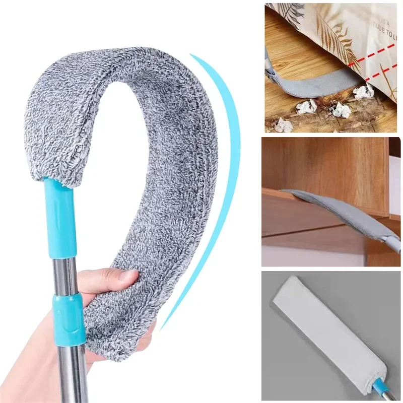 ยาว Mop ข้างเตียงแปรงฝุ่นทําความสะอาดที่ถอดออกได้ Duster Gap แปรงทําความสะอาดโซฟาเฟอร์นิเจอร์ Gap ฝุ่นของใช้ในครัวเรือน