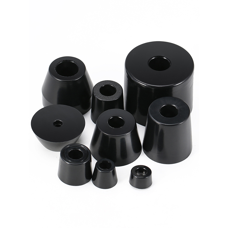 1/4 Stück schwarze Gummifüße Stuhlbodenschutz rutschfeste Möbelfüße Tischbeinabdeckung