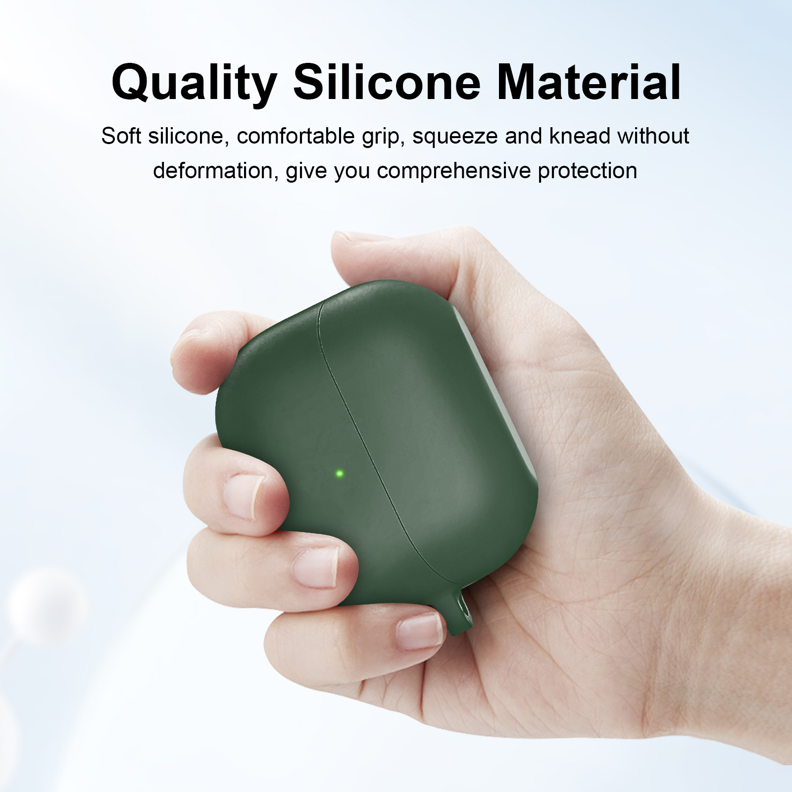 Silicone Case For Samsung Galaxy Buds 3 / Buds 3 Pro Earbuds Accessories Shockproof Cover Dust-proof Keychain Coque Capa Fundas