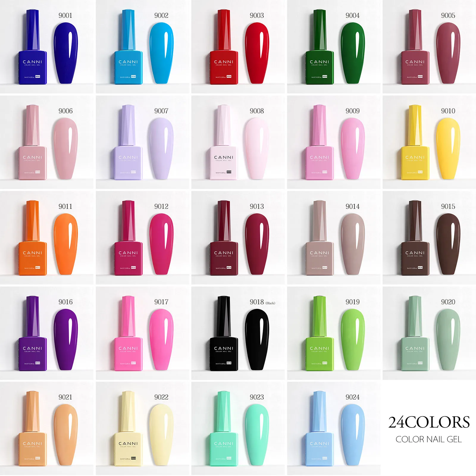 CANNI 9 мл Гель-лак для ногтей Зеленый цвет Cat Eye Magnetic Nails Soak Off UV LED Полуперманентный HEMA/TPO FREE Vegan Halal Gel Nails
