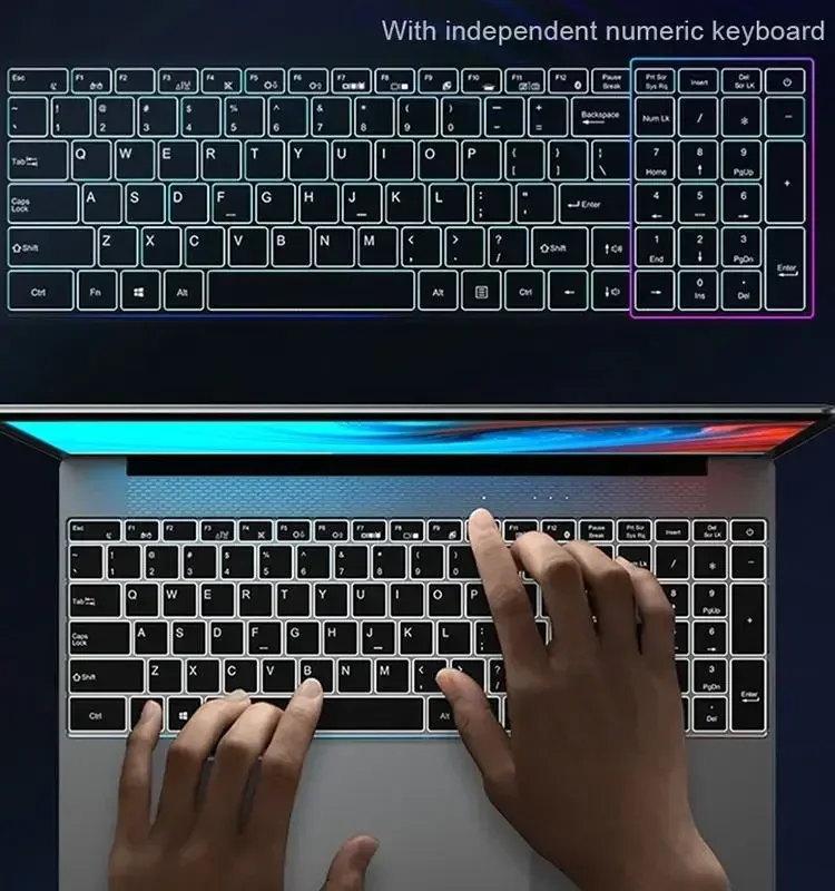 Laptops Cheap I7 Core Office PC Business Notebooks Win10 15.6 inch Intel I7-6700HQ 32GB RAM +1TB WiFi Netbook ultrabook RJ45 Lan