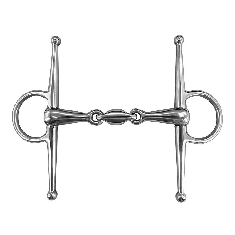 Reitsport Pferd Mund Bit Snaffle Gag Biss Pferd Training Reitgeschirr Zubehör