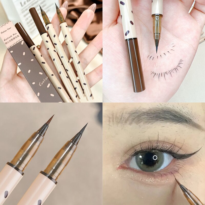 Long Lasting Liquid Eyeliner Pencil Waterproof Quick-Dry Non Smudging Eye Makeup
