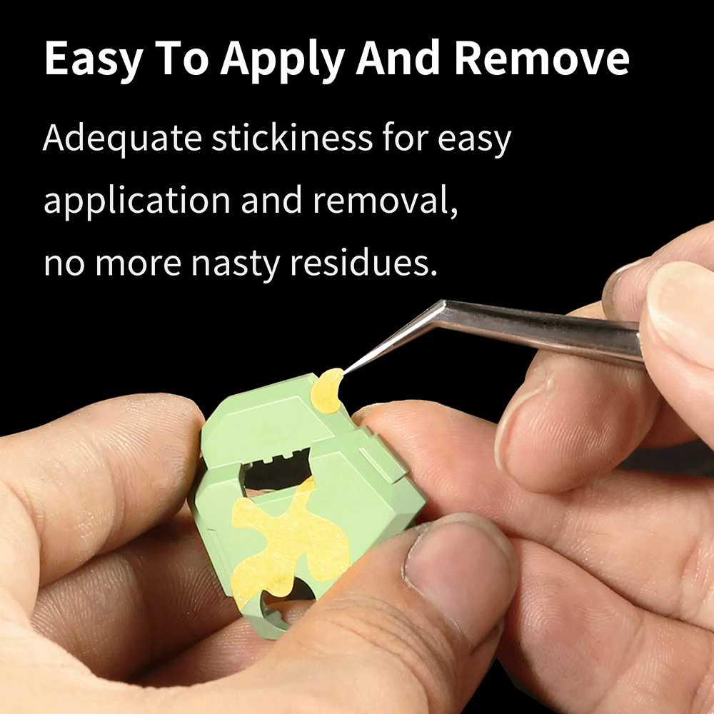 DSPIAE デジタル迷彩バグ迷彩六角プレカットマスキングテープ軍用機戦車モデル