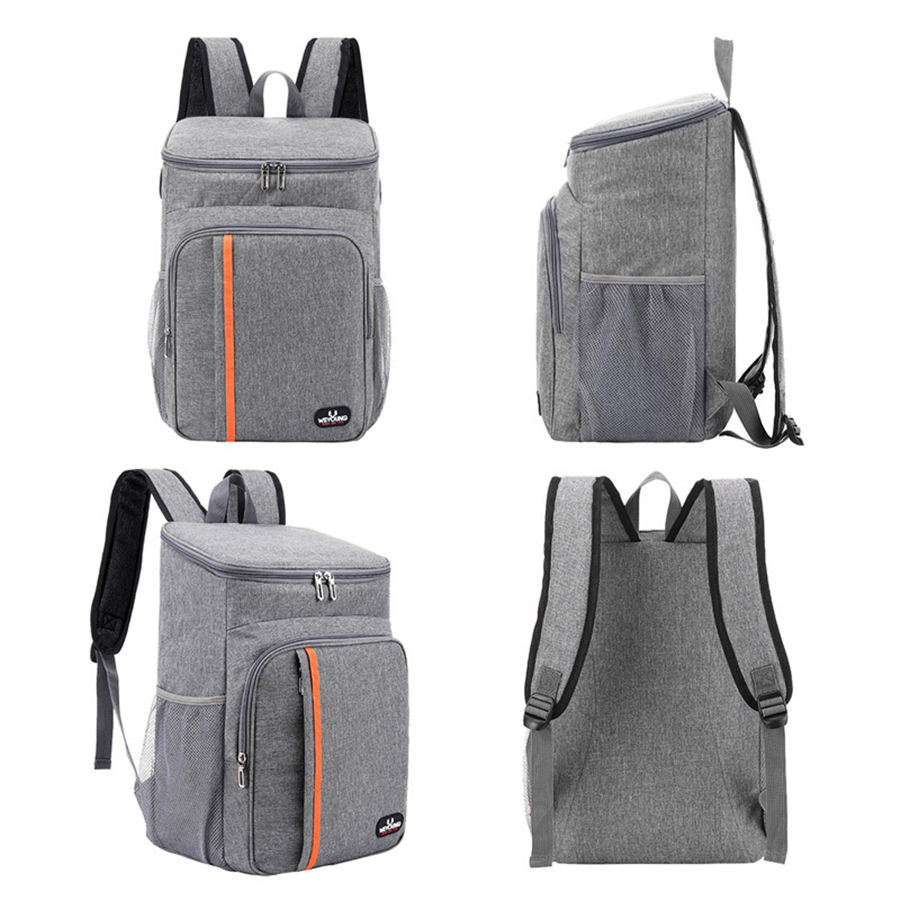 18l portátil saco de almoço térmico caixa de alimentos durável à prova dwaterproof água refrigerador gelo isolado caso acampamento oxford jantar mochilas icebox