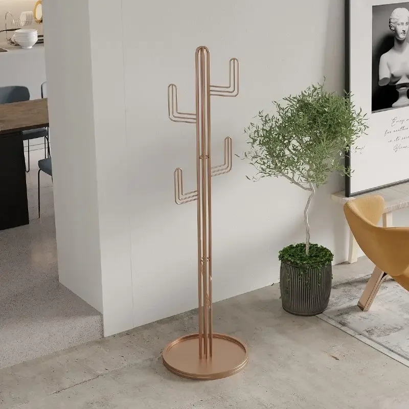 Perchero de Cactus de piso a piso, colgador de ropa moderno y sencillo, colgador para sala de estar, suelo a suelo, dormitorio