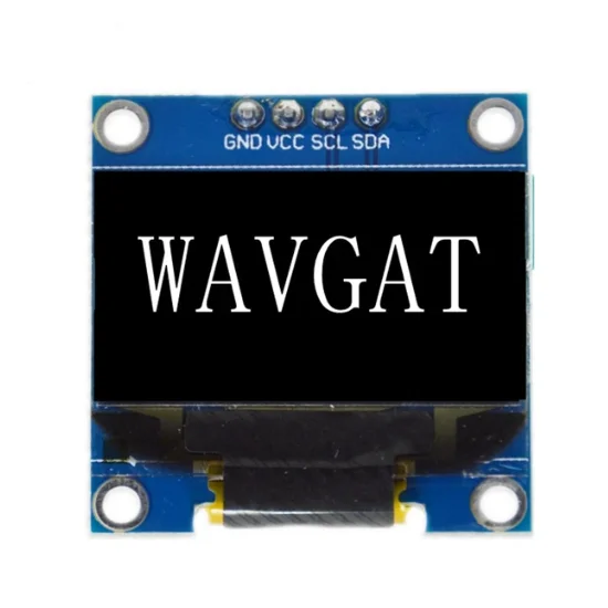 0,96 OLED IIC Серийный белый дисплей модуль 128X64 I2C SSD1306 12864 плата с ЖК-экраном GND VCC SCL SDA 0,96 для Arduino черный