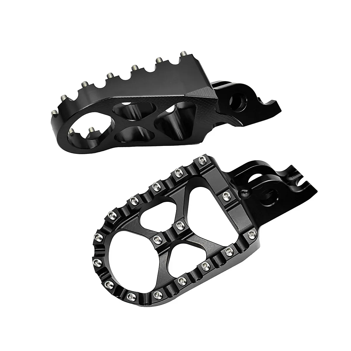 Apoio para os pés da motocicleta cnc, pedais para honda cr 125 250 150r cr250r crf 150r 250r 450r 250 450 x rx l m 2002-2023