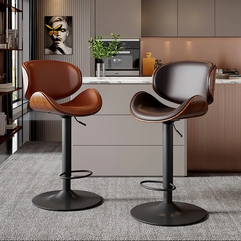 Bar Stuhl Lift Rotation Moderne Einfache Rückenlehne Barhocker Hause Rezeption Bar Stühle Mode Hohe Hocker