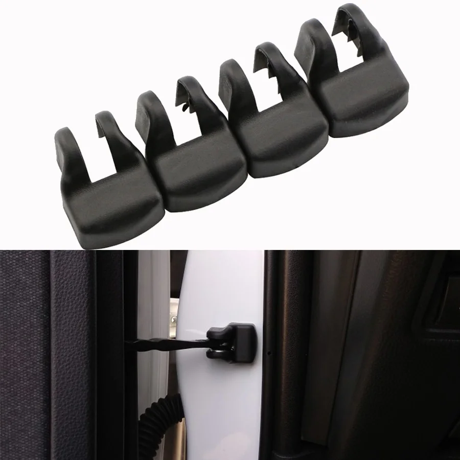 Estilo de coche protector de cerradura de puerta automática tapón limitador funda para Toyota Corolla Camry RAV4 Yaris Prius C-HR Chr hebilla