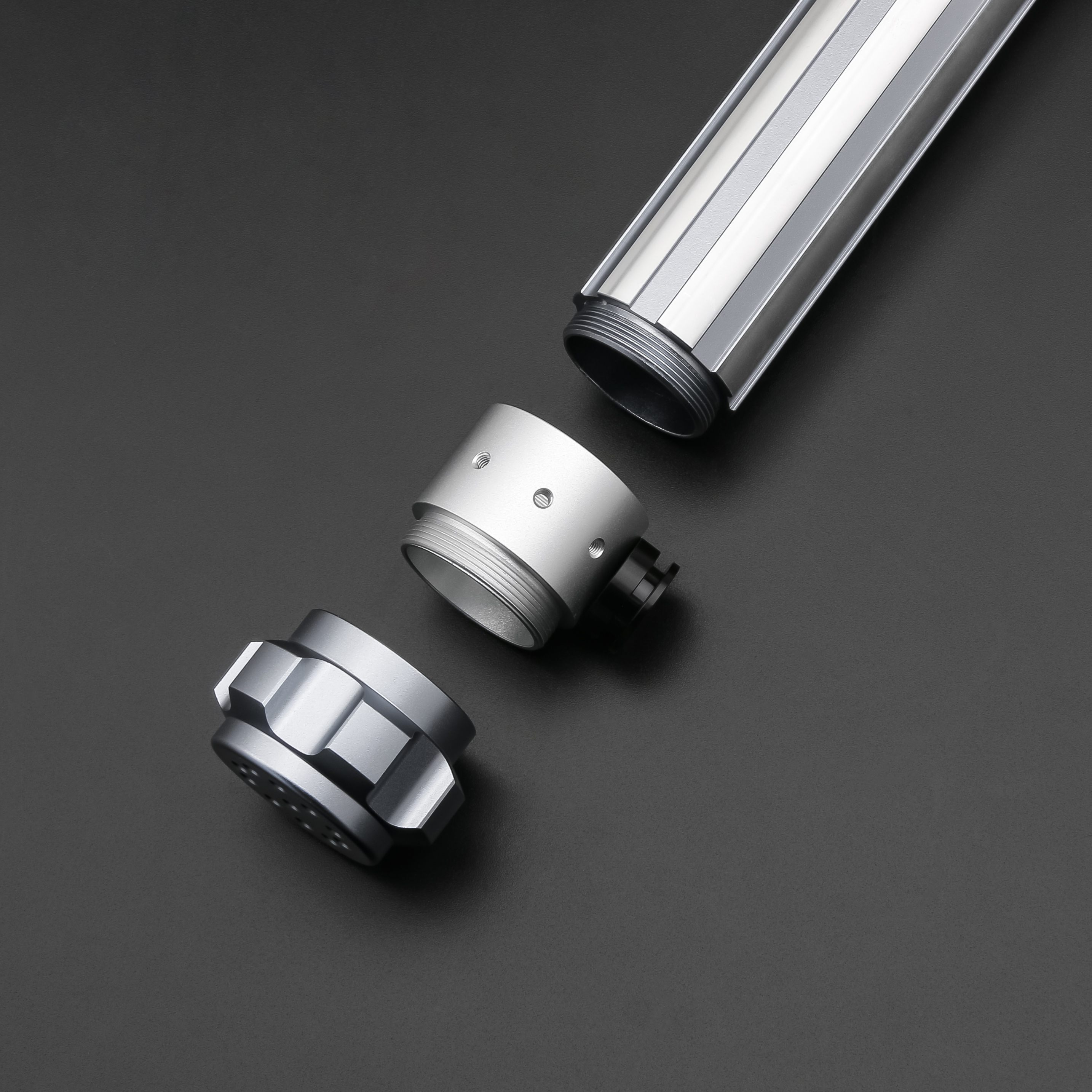 TXQSABER Lichtschwert Teile Covertec Rad für Gürtelclip Stecker Display Sabre Schwert Metallzubehör