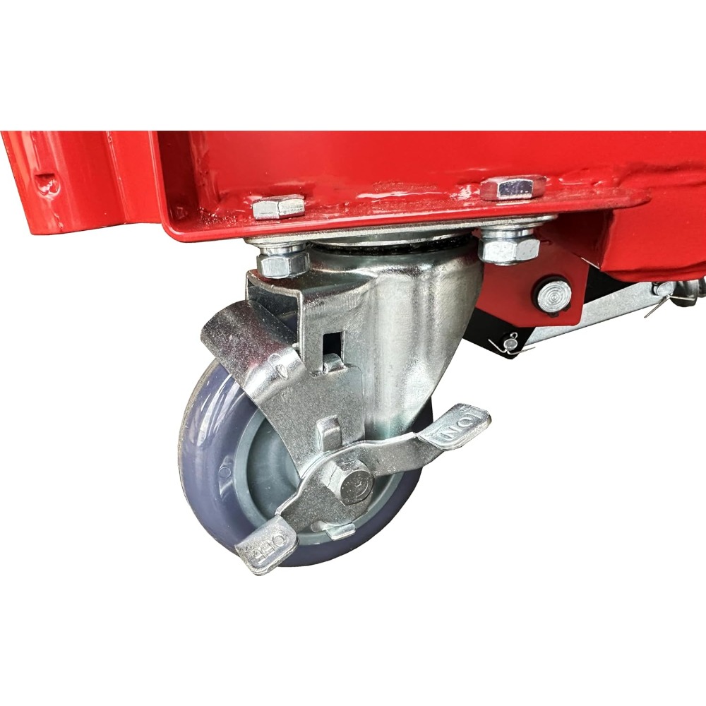 Hydraulic Lift Cart, 500 Lb. Capacity, 28" x 18" Platform, 9.25" to 28.5" Lift Height, 98lbs Net Weight